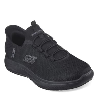 Skechers Men's Summits Colsin Sr Hands Free Slip-Ins Sneaker, Black, 9.5 Wide - Image 2