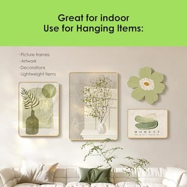 1000 Pcs | 500 Pairs | 0.59inch Diameter | 100% Nylon | Hook and Loop Fastener Self Adhesive Strong Round Circle Sticky Sticker Dots for Arts and Crafts School Classroom Home and Office Use, White - Image 6