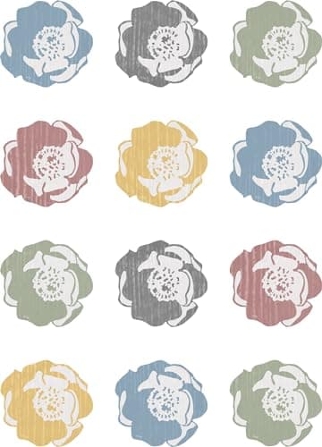 Teacher Created Resources Classroom Cottage Rosettes Mini Accents (TCR7186) - Image 1
