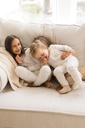 Burt's Bees Baby Baby Boy's Sleeper PJs, 100% Organic Cotton, One-Piece Footie, Zip Up Jumpsuit, Snug Fit Pajamas, Golden Bee, 12 Months - Image 4