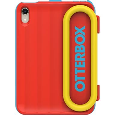 OtterBox Made for Kids Case for iPad mini (A17) and iPad mini (6th gen) - Hearts and Crafts (Red), Easy Installation and Removal, Grab and Go Handle, Easy Cleaning, Durable - Image 3