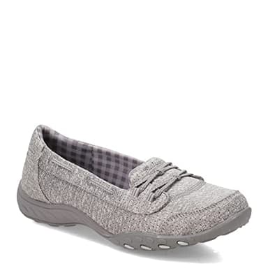Skechers Women's Breathe-Easy - Good Influence, Grey, 8 - Image 3