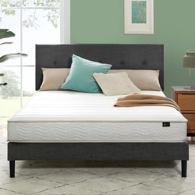 ZINUS 6 Inch Foam and Spring Hybrid Mattress [New Version], Full, Fiberglass Free, Medium Firmness, Durable Support, Certified Safe Foams & Fabric, Mattress in A Box - Image 3