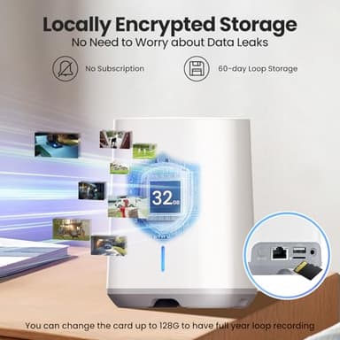 SOLIOM- 5MP Security Cameras Wireless Outdoor, No Subscription,4-Cam Pack, Solar Powered Home Security Camera with 360° Auto Tracking, Pan & Tilt, 3K Color Night Vision,5G & 2.4G Router Compatible - Image 3