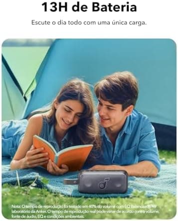Soundcore Motion 300 by Anker, Bluetooth Speaker, Wireless Hi-Res Portable Speaker, IPX7 Waterproof, BassUp, Bluetooth 5.3, 30W Stereo Sound, 13H Playtime for Home, Shower, Outdoor, and Travel - Image 6