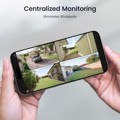 AOSU 4K Solar Security Cameras Wireless Outdoor, Expandable to 16TB (32GB Built-in) HomeCortex Home Security System, AI Face Recognition & Behavior Detection, 2-Cam Kit - Image 9