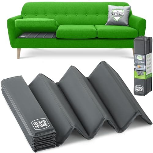 BEN'SHOME® Couch Cushion Support for fix Sagging Seats - Heavy Duty Solid .5" Wood Sofa Support Board | Adjustable 58"-67" x 19.7" Under Cushion Insert | Non-Slip Furniture Saver | 400 LB Capacity - Image 1