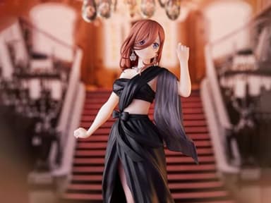Banpresto The QUINTESSENTIAL QUINTUPLETS FF KYUNTIES Miku Nakano Figure - Image 10