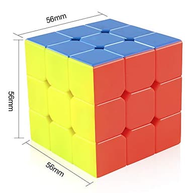 D-FantiX Cyclone Boys 3x3 Speed Cube Stickerless Magic Cube 3x3x3 Puzzles Toys (56mm) - Image 3