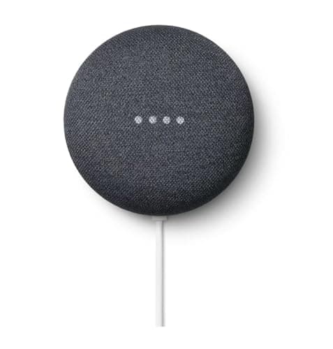 Google Nest Mini 2nd Gen - Wireless Bluetooth Speaker (Charcoal Gray) (Renewed) - Image 1