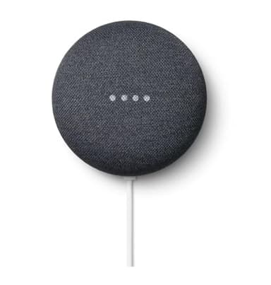 Google Nest Mini 2nd Gen - Wireless Bluetooth Speaker (Charcoal Gray) (Renewed) - Image 1