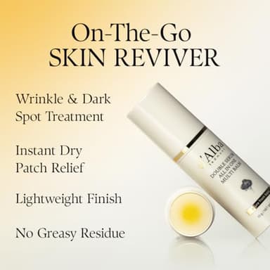 d'alba Piedmont Italian White Truffle Double Serum All-in-one Multi Balm, Vegan Skincare with Vitamin C and Vegan Collagen, 3-in-1 Anti Wrinkle, Eye Treatment, Dark Spot Remover - Image 3