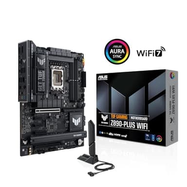 ASUS TUF Gaming Z890-PLUS WiFi Z890 LGA 1851 ATX Motherboard, Intel® Core™ Ultra Series 2 Ready, Advanced AI PC-Ready, 16+1+2+1 Stages, DDR5, PCIe® 5.0, Thunderbolt™ 4 Type-C®, 4X M.2, Wi-Fi 7, 2.5Gb - Image 7