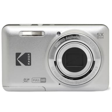 KODAK PIXPRO FZ55-GRY 16MP CMOS Sensor Digital Camera 5X Optical Zoom 28mm Wide Angle 1080P Full HD Video 2.7" LCD Vlogging Camera, Gray - Image 3
