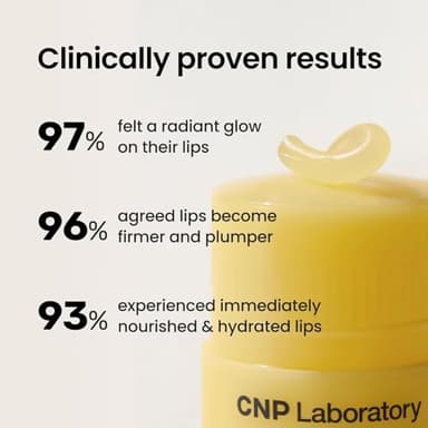 CNP Honey Lip Butter - Propolis Lipcerin™ 01 Original, Hydrating Overnight Manuka Lip Balm & Mask, 12hr Long-Lasting Moisture, Stocking Stuffers, Gifts for Women, 0.5 fl.oz. - Image 4