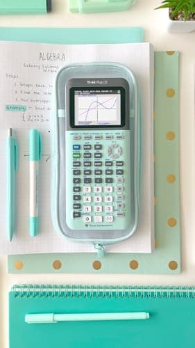 Texas Instruments TI-84 Plus CE Color Graphing Calculator, Mint Small - Image 12