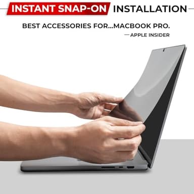 SightPro Magnetic Privacy Screen for MacBook Pro 16 Inch (2021-2024, M1, M2, M3, M4, Pro, Max) Removable Laptop Privacy Filter Shield and Protector - Image 3