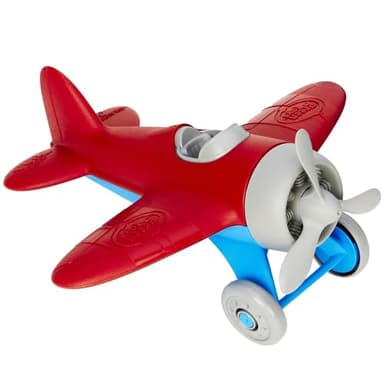 Green Toys Airplane - BPA Free, Phthalates Free, Red Aero Plane for Improving Aeronautical Knowledge of Children. Toys and Games - Image 7
