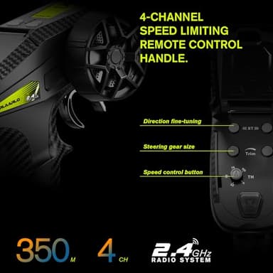 VIRCAS 1/12 Brushelss RC Cars, 50 MPH, RC Buggy, Remote Control Truck, 4×4 Monster Car, Ages 8+ - Image 6