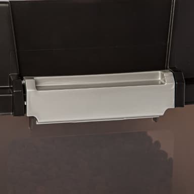 IRIS USA Elevated Dog Bowls, 15"H Raised Bowl for Large Dogs, Airtight Pet Food Storage Holds Up To 47 Lbs, 2 Removable 64 oz Stainless Steel Bowls, At Home or Camping, Smoke/Black - Image 6