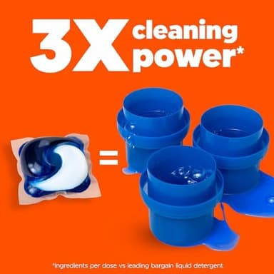 Tide PODS laundry detergent pacs, 3-in-1 Stain Remover, Odor Fighter, Color Protector, 76 Count, HE compatible, Original Scent - Image 5