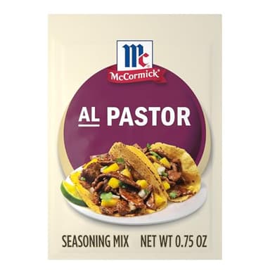 McCormick Seasoning Mix, Al Pastor, Smoky, Tangy & Savory Al Pastor for Tacos, Rice Bowls & Burritos, Ready to Serve In 20 Minutes, 0.75 oz (Pack of 12) - Image 4