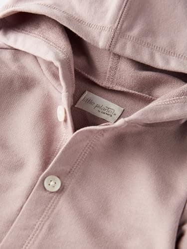 little planet by carter's Baby 3-piece Cardigan Set made with Organic Cotton, Mauve Polka Dot, 18M - Image 2