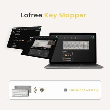 Flow Lite 100 Keys Low Profile Mechanical Keyboard, Swappable Rechargeable Wireless Keyboard with 2.4G Receiver, Bluetooth and Wired Connection for Windows, Mac/Specter Linear Switches (Marble) - Image 7