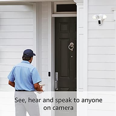 Ring Floodlight Cam Wired Plus — Outdoor home or business security with motion-activated 1080p HD video and floodlights, (2021 release) | 2-pack | White - Image 2