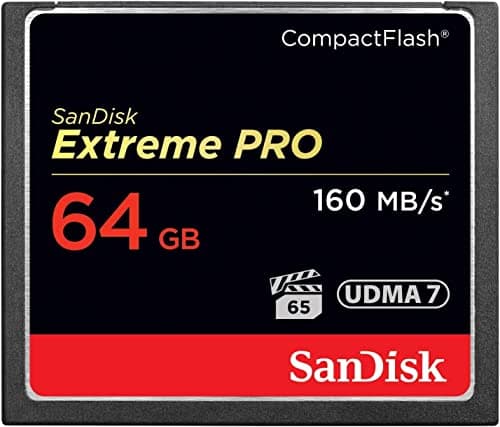 SanDisk 64GB Extreme PRO Compact Flash Memory Card UDMA 7 Speed Up To 160MB/s - SDCFXPS-064G-X46 - Image 1