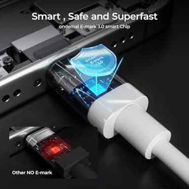 iPhone 16 15 Charger Fast Charging,30W USBC Charger Block with 6&10FT Long USB C Charging Cable Cord Compatible with iPhone 16/16 Pro Max/16E/15/15 Pro Max/iPad Pro,Samsung Galaxy S24 Ultra - Image 6