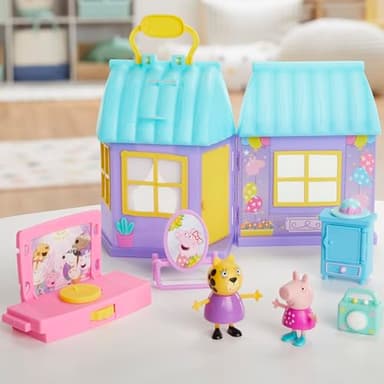 Peppa Pig Peppa’s Dance Party Playset with House, 2 Figures, 6 Accessories, Preschool Toys for Girls and Boys, Kids Gifts, Ages 3+ (Amazon Exclusive) - Image 7