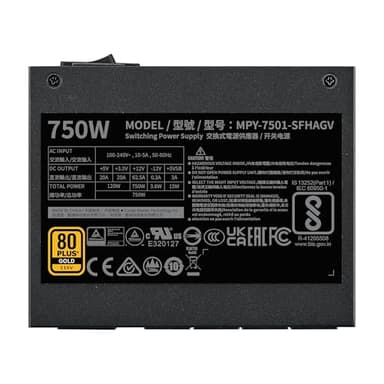 Cooler Master V750 SFX Gold ITX SFF Modular Power Supply, 750W 80Plus Gold, ATX 3.1 | 90° | PCIe 5.1, Designed Ready Nvidia RTX 5070 Ti | AMD RX 9070 XT, Customized Cable, 100mm|3.9", 10-Year - Image 13