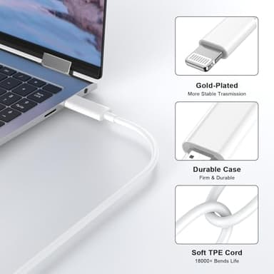 [Apple MFi Certified] Apple Lightning to HDMI Cable Adapter for iPhone to TV, 1080P Digital AV Adapter Sync Screen Connector Compatible for iPhone 14 13 12 11 Pro Max XS XR X 8 to TV Projector Monitor - Image 5