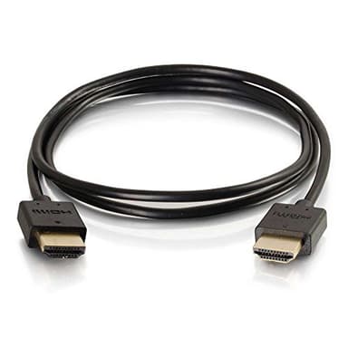 C2G HDMI Cable, 4K, High Speed HDMI Cable, 60Hz, 3 Feet (0.91 Meters), Black, Cables to Go 41363 - Image 2