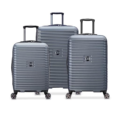 DELSEY PARIS Cruise 3.0 Hardside Expandable Luggage with Spinner Wheels, Graphite, 3 Piece Set (20/24/28) - Image 1