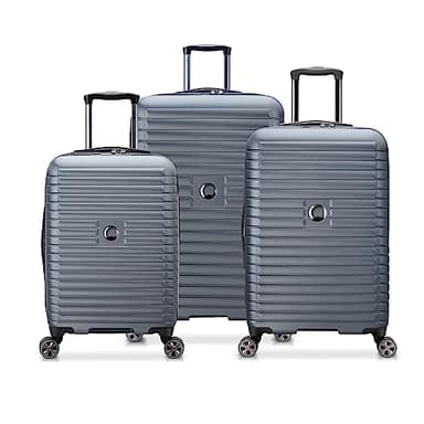 DELSEY PARIS Cruise 3.0 Hardside Expandable Luggage with Spinner Wheels, Graphite, 3 Piece Set (20/24/28) - Image 1