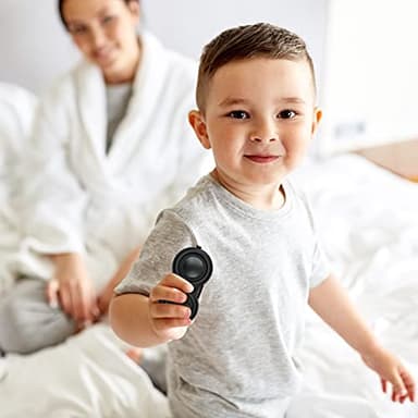 WTYCD Original Fidget Toy Game, Rubberized Classical Controller Fidget Concentration Toy with 8-Fidget Functions and Lanyard - Excellent for Relieving Stress and Anxiety - Image 2