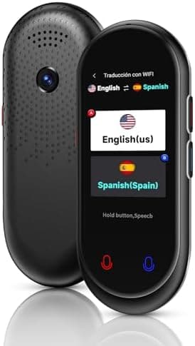 Language Translator Device No WiFi Needed, Portable Translator Offline Voice Photo Translation, 138 Languages Supported, High Accuracy Translator Device for Travel Business Learning - Image 3