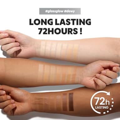 TIRTIR Mask Fit Aura Silver Cushion Foundation | Semi-glow Finish, Natural Coverage, Moisturizing, Lightweight, Korean cushion foundation (#35N Walnut, Full Size, 0.63 Fl Oz) - Image 4