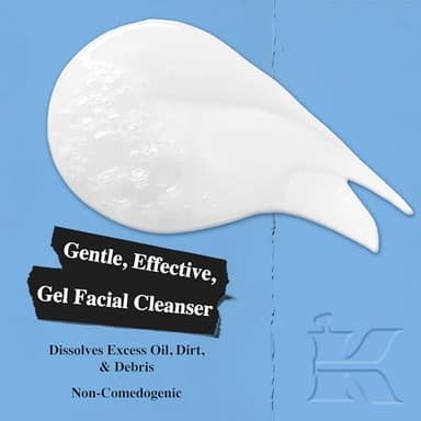 Kiehl's Ultra Facial Cleanser, Lightweight Foamy Facial Cleanser, Enriched Formula that Replenishes Skin Barrier, Gently Exfoliates and Moisturizes, Suitable for All Skin Types - 5 fl oz - Image 2