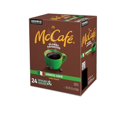 McCafe Venice Café, Single Serve Coffee Keurig K-Cup Pods, Dark Roast Coffee, 96 Count (4 Packs of 24) - Image 12