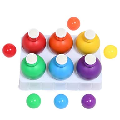 READY 2 LEARN Doodle Dabbers Dot Markers - Set of 6 Washable Colors - Non Toxic - Unique Toddler Grip - Markers for Kids - Image 4
