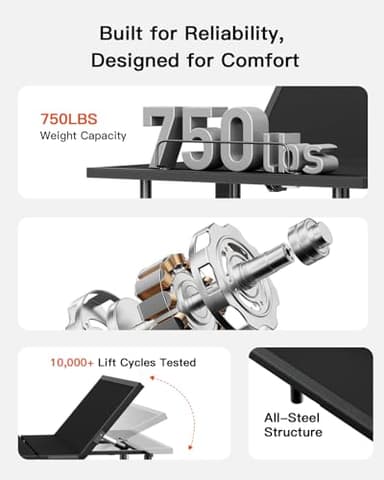 Amada Queen Adjustable Bed Frame and 14 Inch Cooling Gel Memory Foam Mattress Set, Massage, Head & Foot Incline, Wireless Remote, USB Ports, LED Night Light, Medium Firm Support - Image 7