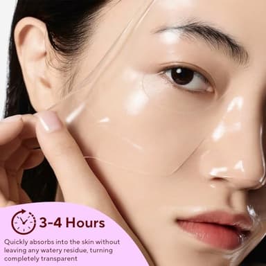 Nityrliv Bio-Collagen Real Deep Mask, 4 Pack Overnight Hydrating Face Mask for All Skin Types,Original Hydrating Collagen Face Mask - Image 4