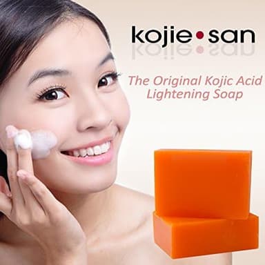 Kojie San Skin and Body Brightening Soap - Original Kojic Acid, Dark Spot Remover Bar Soap with Glycerin & Tea Tree Oil - 65g x 2 Bars - Image 8