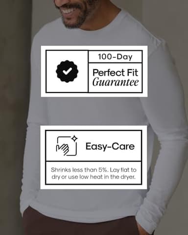 True Classic Long Sleeve Shirts for Men - Mens Long Sleeve Tee-Shirts, Henley Shirts for Men and Waffle-Knit Thermal T-Shirts - Image 5