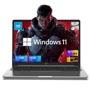 ACEMAGIC 16.0-inch Laptop, 2025 16GB DDR4 512GB SSD Windows 11 Laptop, Laptop Computer with Intel 12th Quad-Core Processor(Up to 3.6GHz), 1920P FHD Display, Metal Shell, WiFi 5, USB3.2, Type_C - Image 1