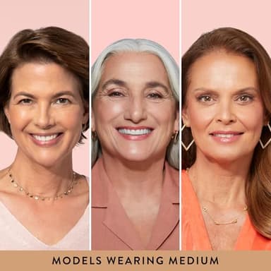 LAURA GELLER NEW YORK Baked Balance-N-Glow Illuminating Foundation - Medium - Buildable Sheer to Light Coverage - Satin Finish - Image 2