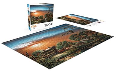 Buffalo Games - Terry Redlin - Lazy Afternoon - 1000 Piece Jigsaw Puzzle for Adults - Challenging Puzzle Perfect for Game Nights - Finished Puzzle Size is 26.75 x 19.75 - Image 4